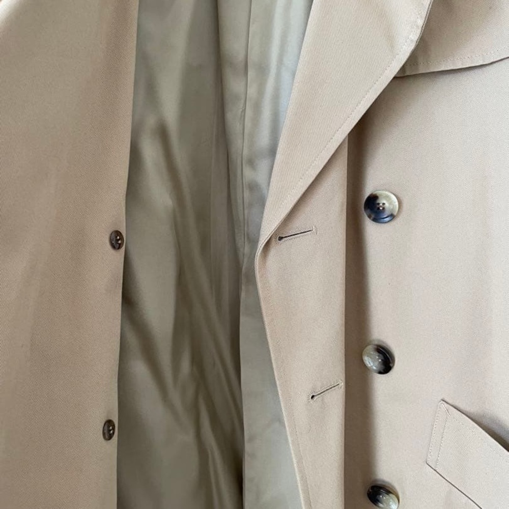 A.P.C. Tan Trench Coat Size 36 - Picture 5 of 8